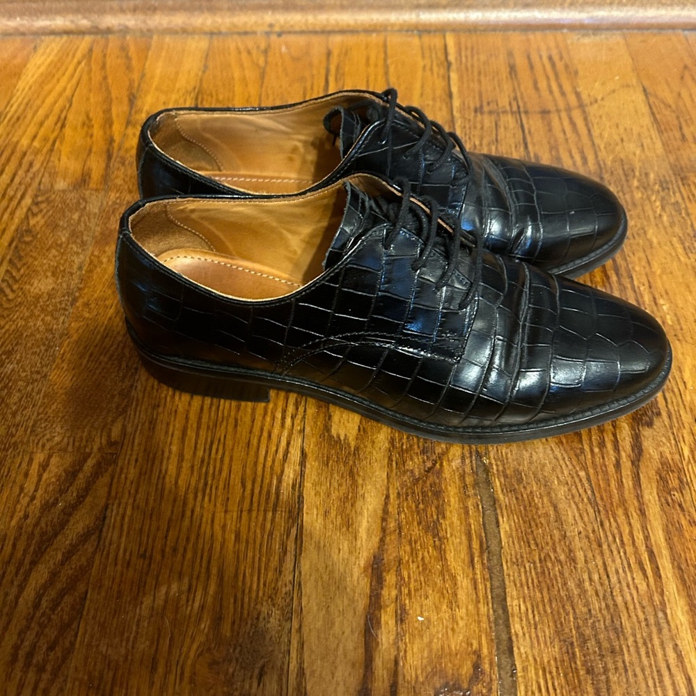 & Other Stories Croc Dress Shoes- 38 EU